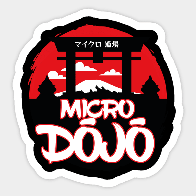 Micro Dojo Sticker by Prometheus Game Labs